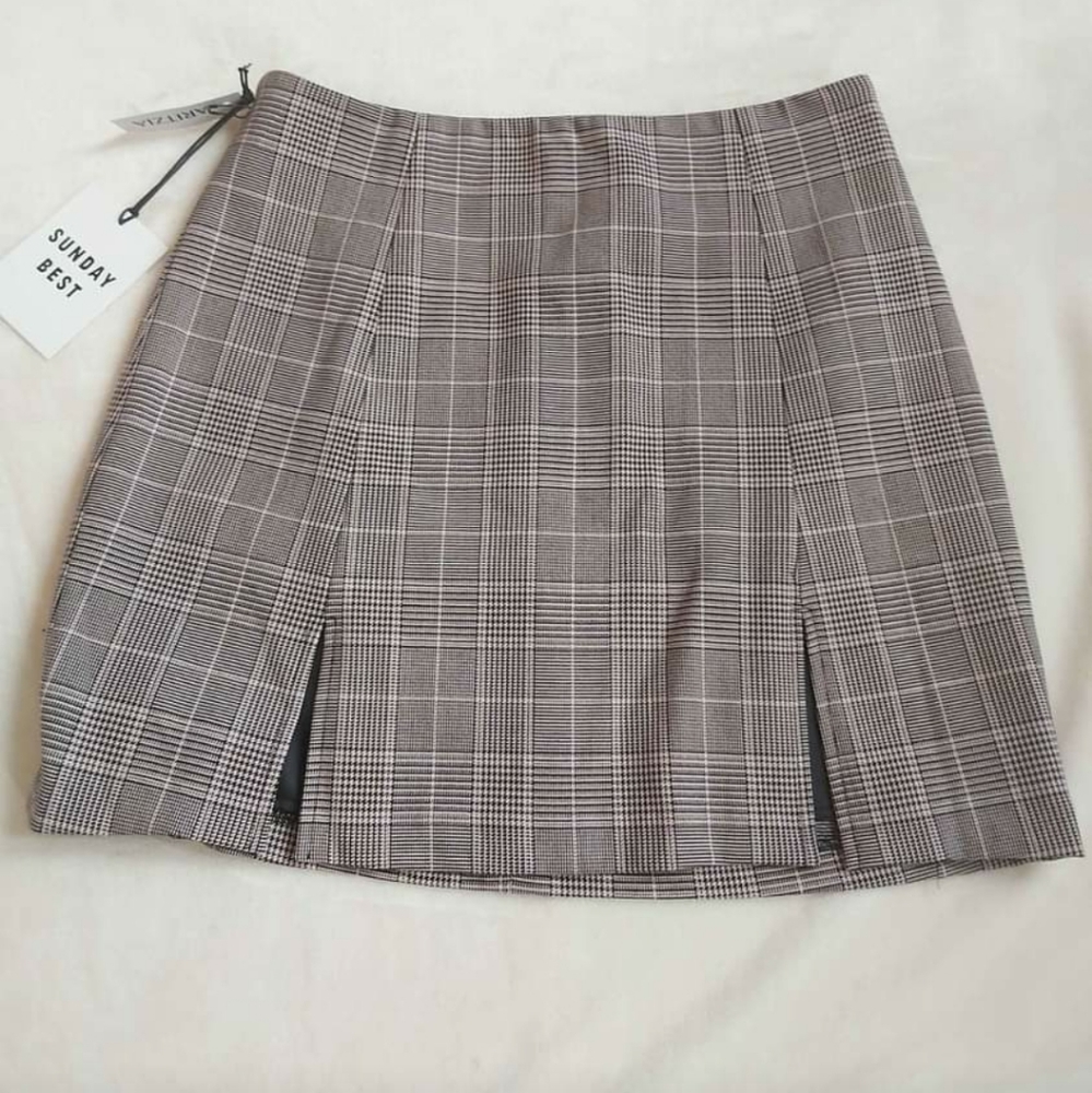 Aritzia Plaid Skirt